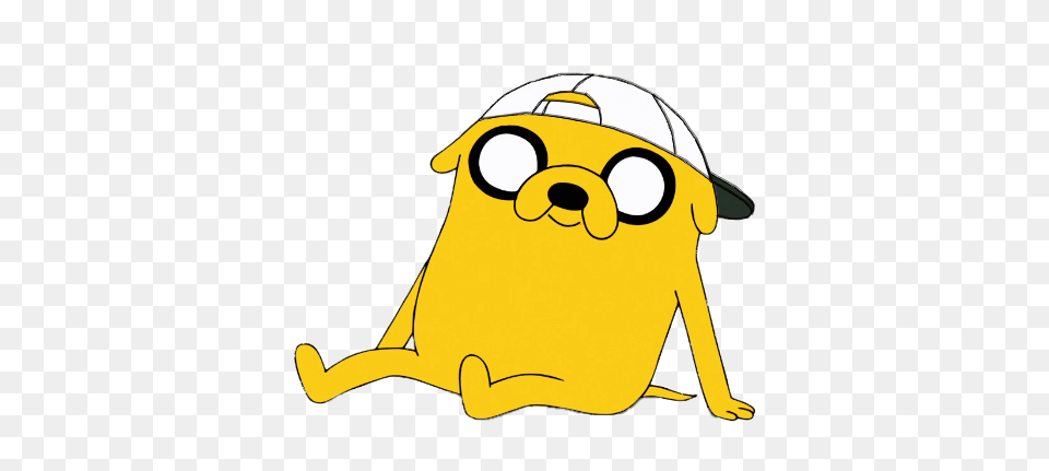 Adventure Time Jake With White Cap, Animal, Bird, Penguin, Cartoon Free Transparent Png