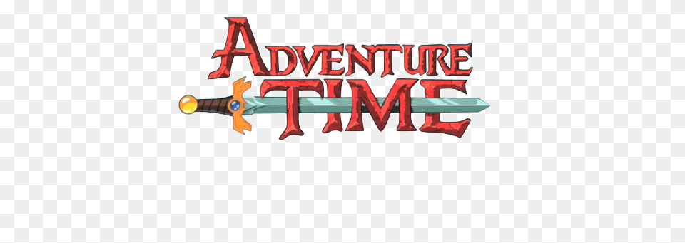 Adventure Time Logo Image, Sword, Weapon, Dynamite Png