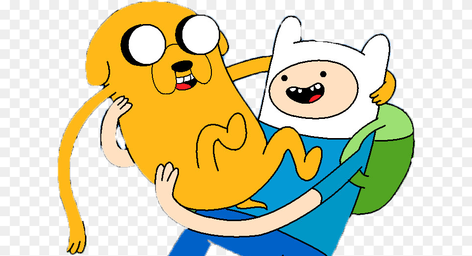Adventure Time Logo Transparent Time With Finn And Jake, Cartoon, Baby, Person Free Png Download
