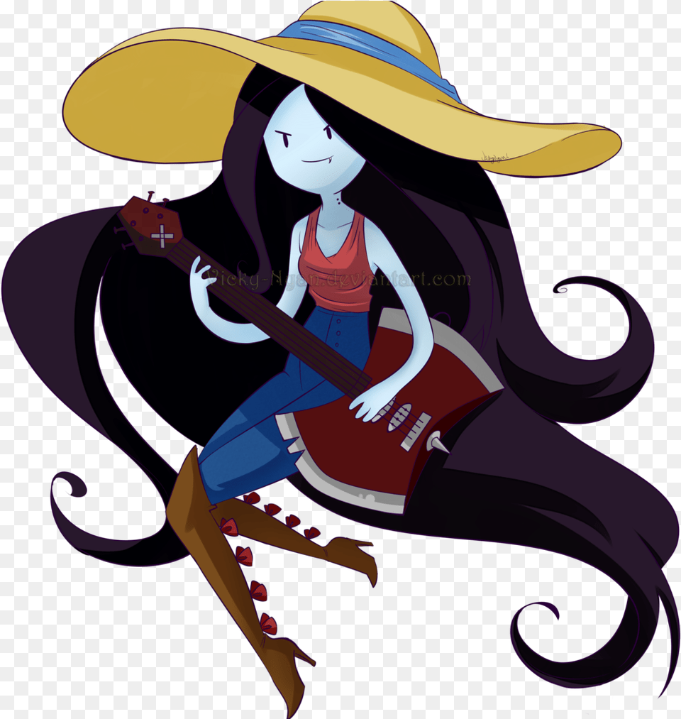 Adventure Time Marceline Hat, Clothing, Person, Adult, Female Free Png Download