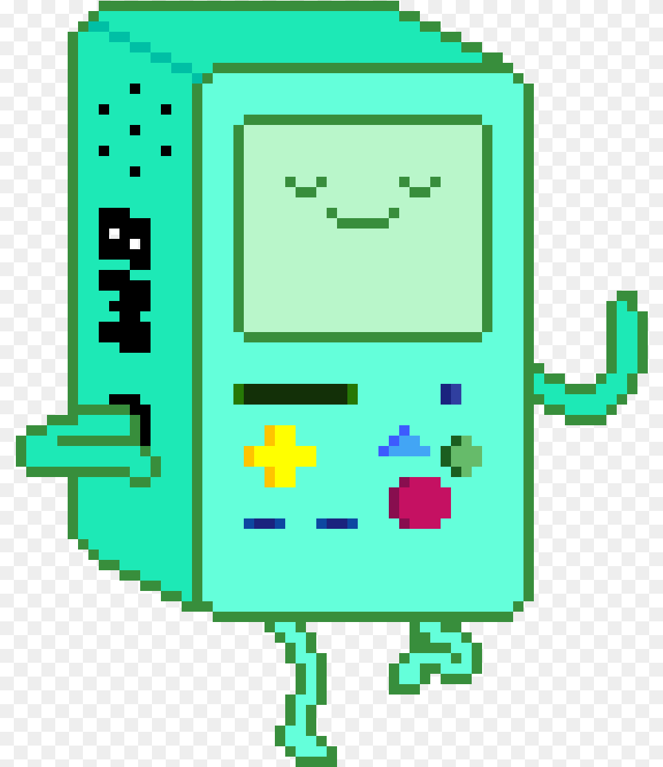 Adventure Time Pixel Art Adventure Time Bmo Pixel Art, Computer, Electronics Free Png
