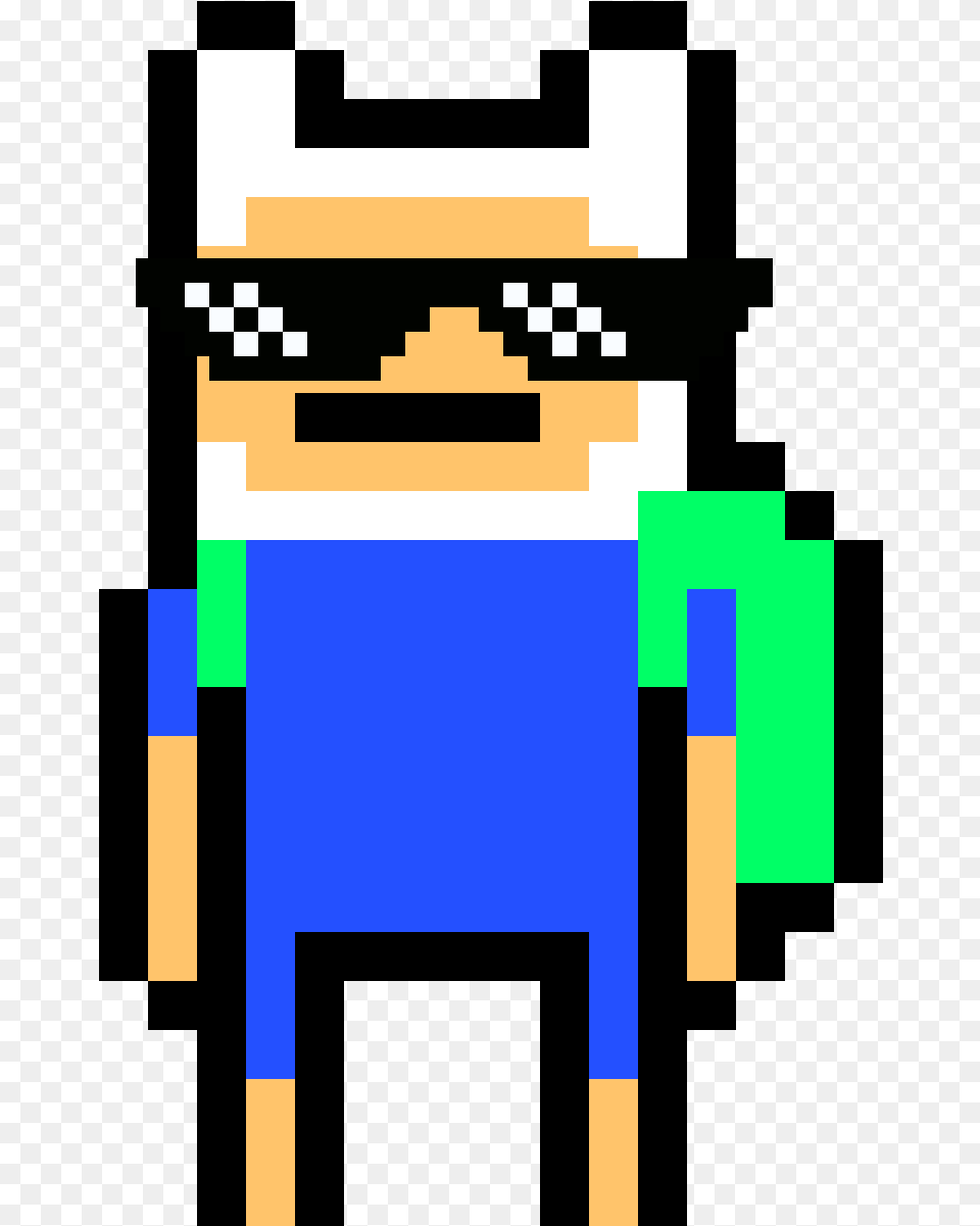 Adventure Time Pixel Finn, Furniture, Table Free Png Download