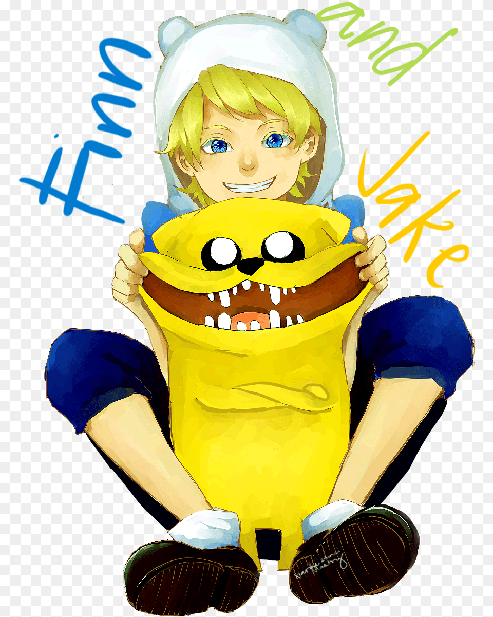 Adventure Time With Finn And Jake Images Finn And Jake Adventure Time Finn And Fiona Anime, Book, Comics, Publication, Baby Free Png