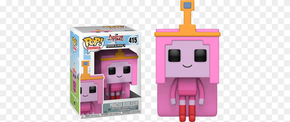 Adventure Time X Minecraft Funko Free Png Download