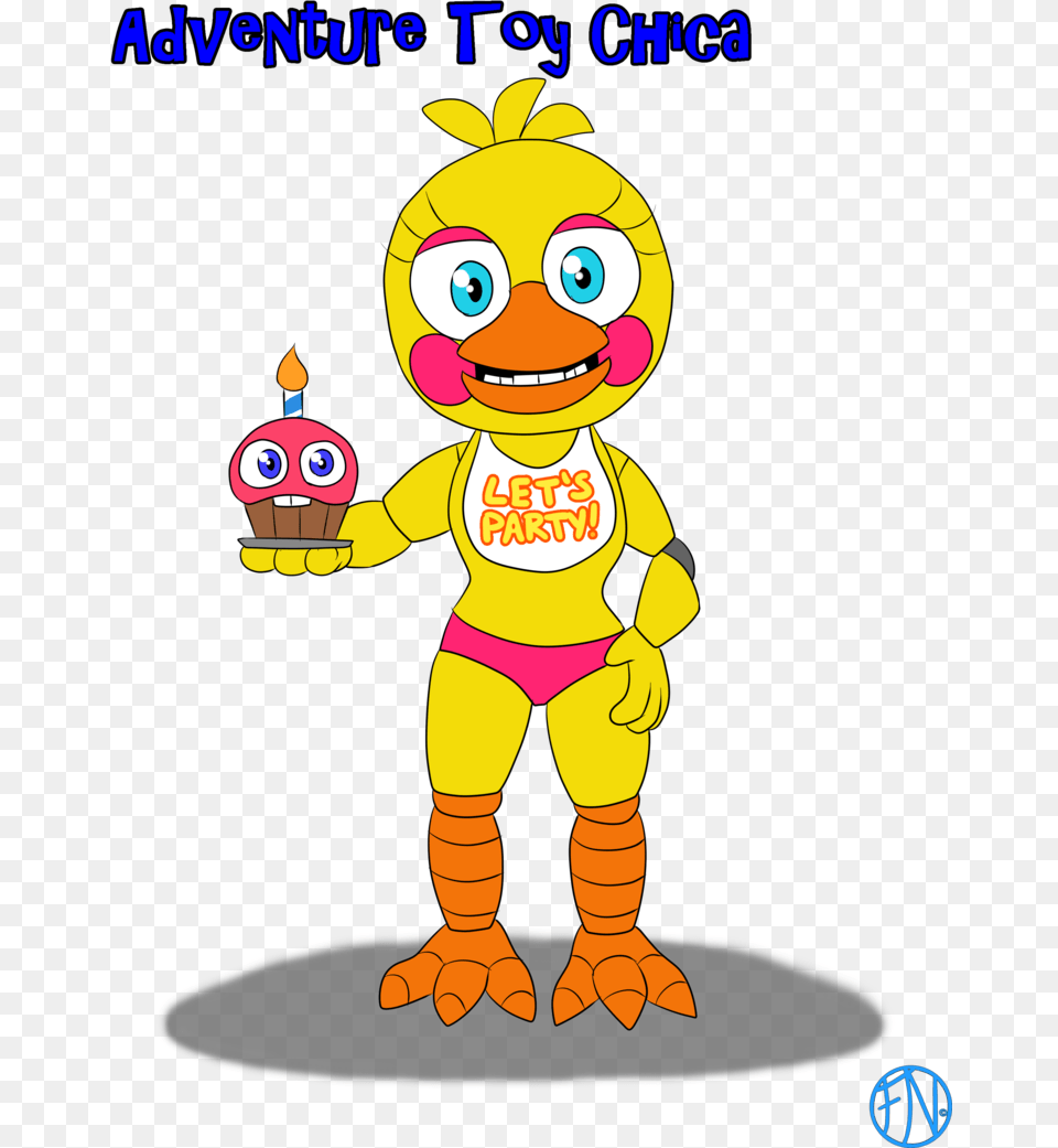 Adventure Toy Chica Fnafnations Five Nights At Freddys Five Nights At, Cartoon, Baby, Person, Face Png Image