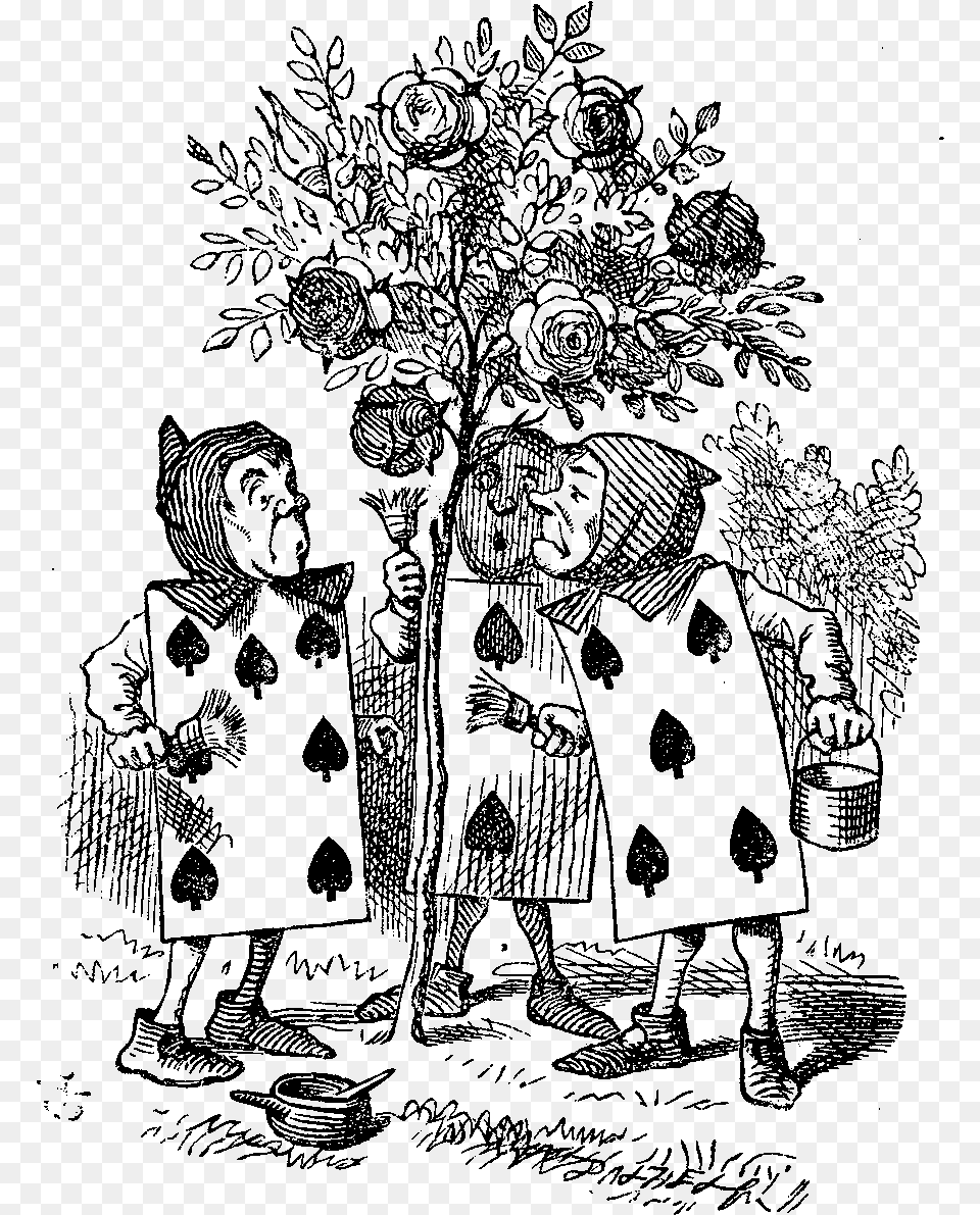 Adventures In Wonderland Cards, Gray Png Image