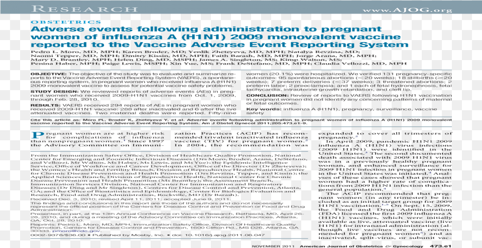 Adverse Events Following Administration To Pregnant, Page, Text, Advertisement, Poster Free Transparent Png