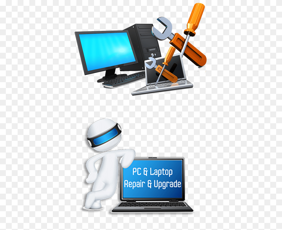 Advertisement Clipart Pc User, Computer, Electronics, Laptop, Computer Hardware Free Png