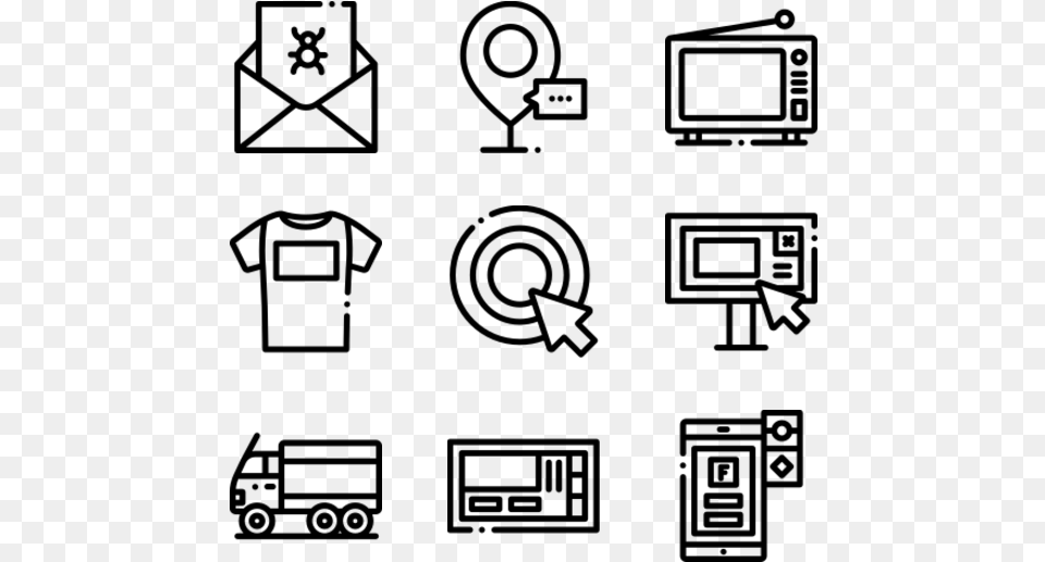 Advertisement Icono Hobbies, Gray Free Png Download