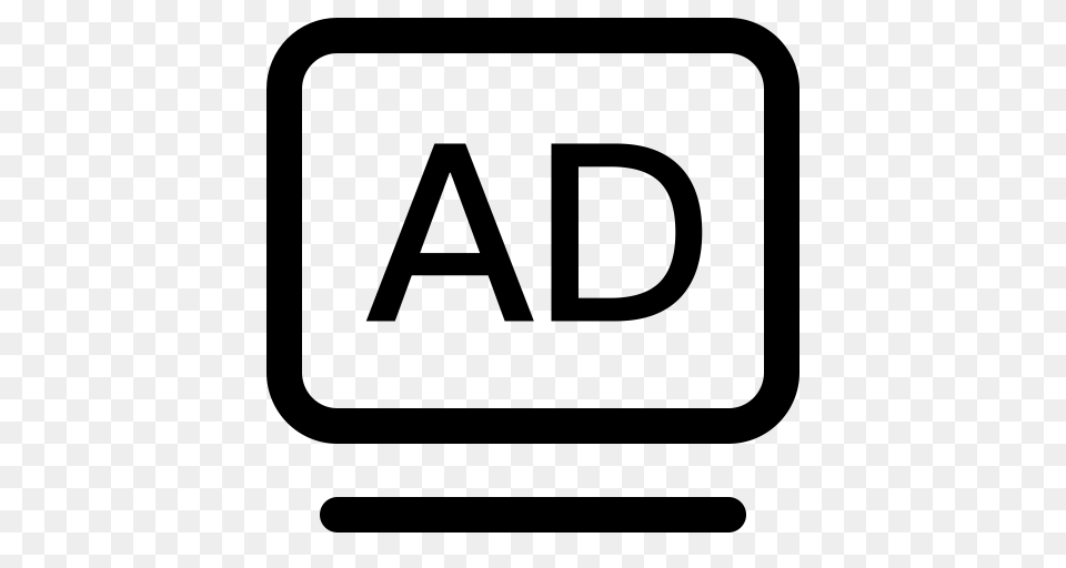 Advertising Management Advertising Fake Icon With And Vector, Gray Free Png