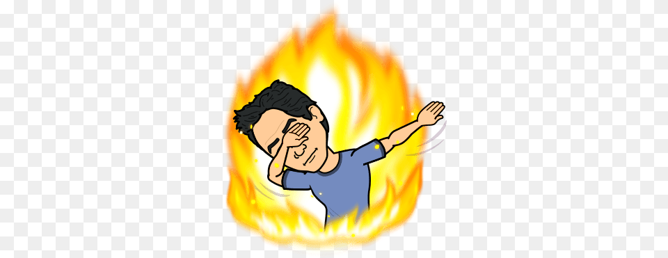 Advice On Saving Amp Investing In Your 20s Part 1 Bitmoji Fire, Flame, Clothing, Hardhat, Helmet Png Image