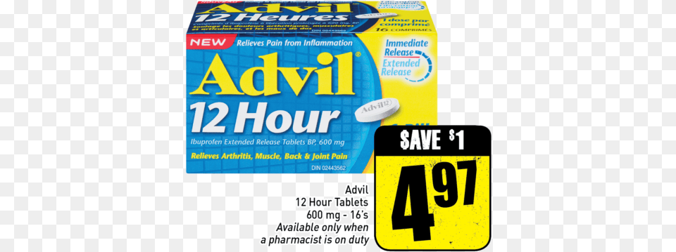 Advil Cold And Sinus Free Png Download