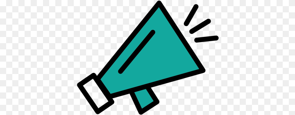 Advisage Plan Icon Megaphone, Triangle, Sign, Symbol Png Image