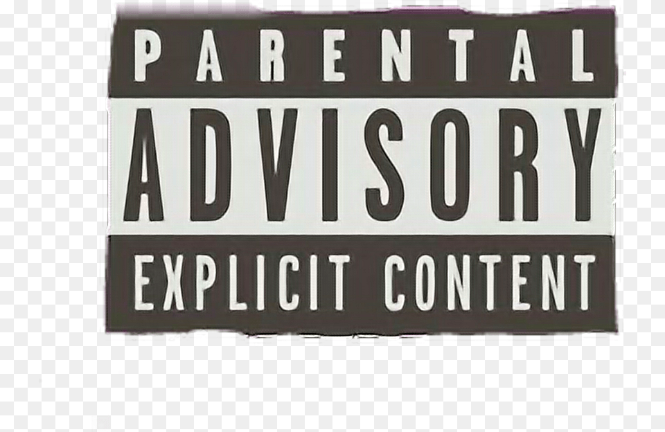 Advisory Explicit Parental Advisory, Text, License Plate, Transportation, Vehicle Free Png