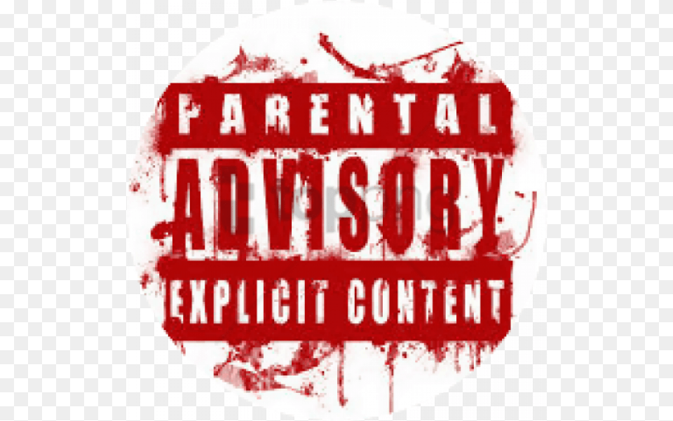 Advisory Parental Images Transparent U2013 Red Parental Advisory Logo Transparent, Text, Book, Publication Png Image