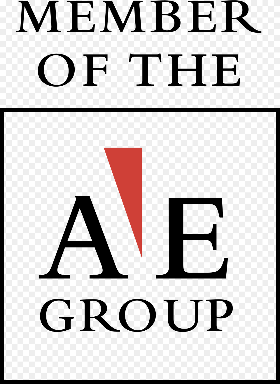 Ae Group Member Logo Transparent, Triangle Free Png Download