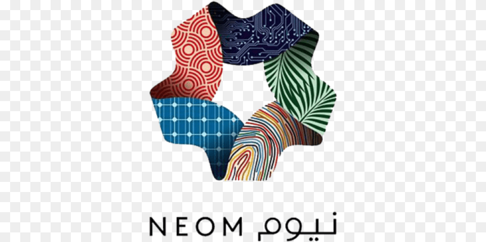 Aecom Chosen To Design Backbone Neom Saudi Arabia Logo, Accessories, Formal Wear, Tie, Cushion Png