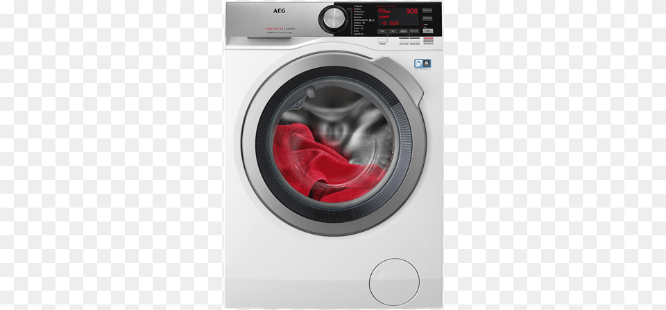 Aeg 10kg Washer 6kg Dryer Combi L8wec166r Aeg 10kg Washing Machine, Appliance, Device, Electrical Device Png