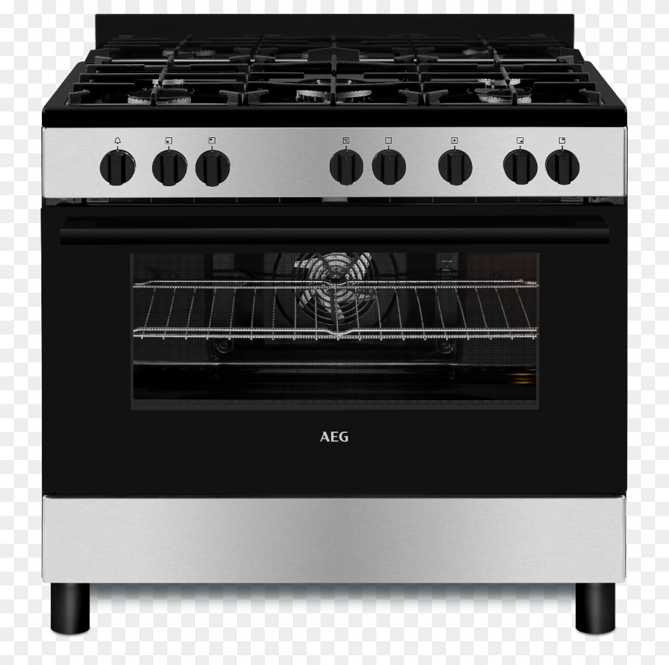 Aeg 900mm Gas Stove, Device, Appliance, Electrical Device, Cooktop Free Png