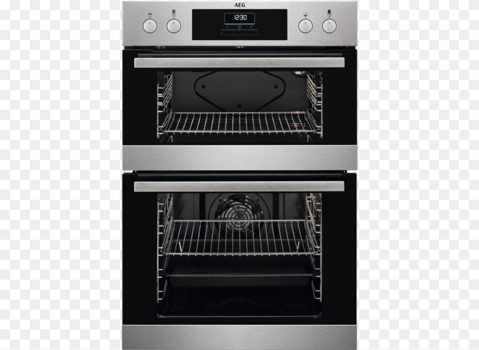 Aeg Electric Oven Aeg Electric Double Oven Stainless Steel, Appliance, Device, Electrical Device, Baking Free Png