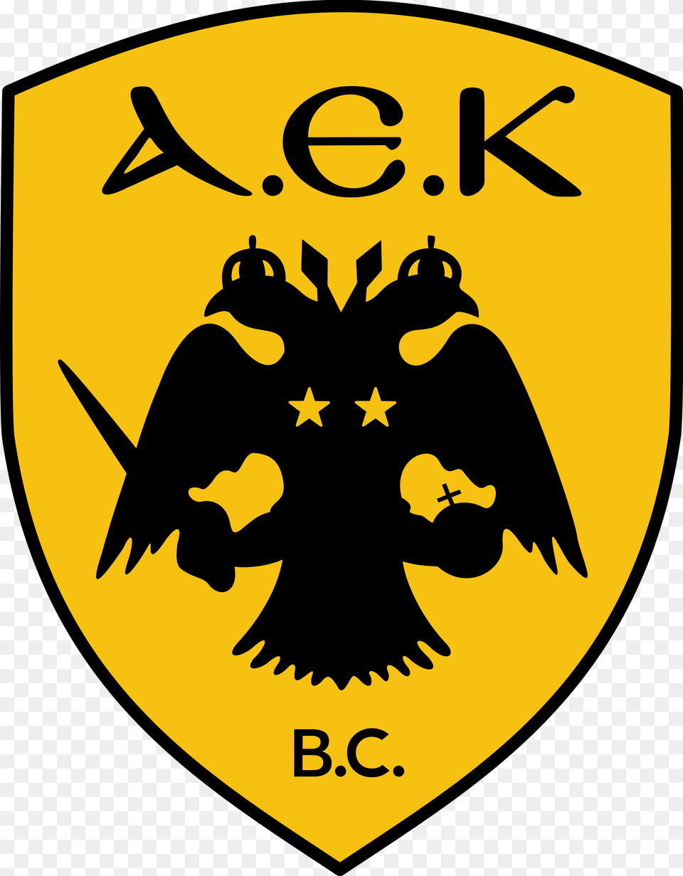 Aek Basketball Club Logo, Symbol, Emblem, Badge, Animal Png Image