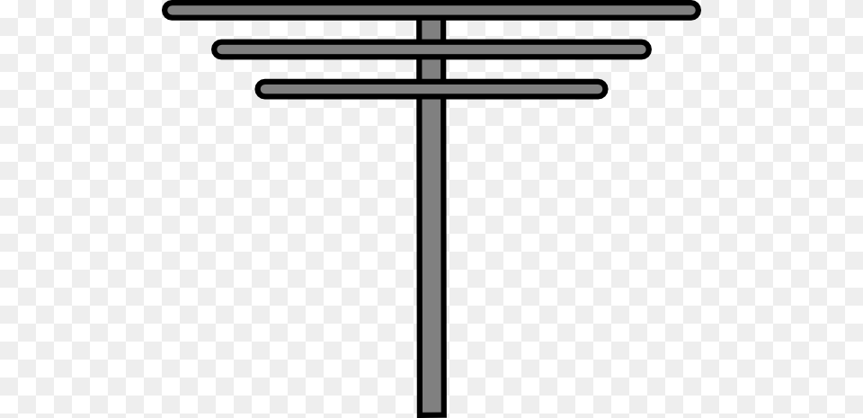 Aerial Clipart Communication, Utility Pole, Cross, Symbol, Furniture Png