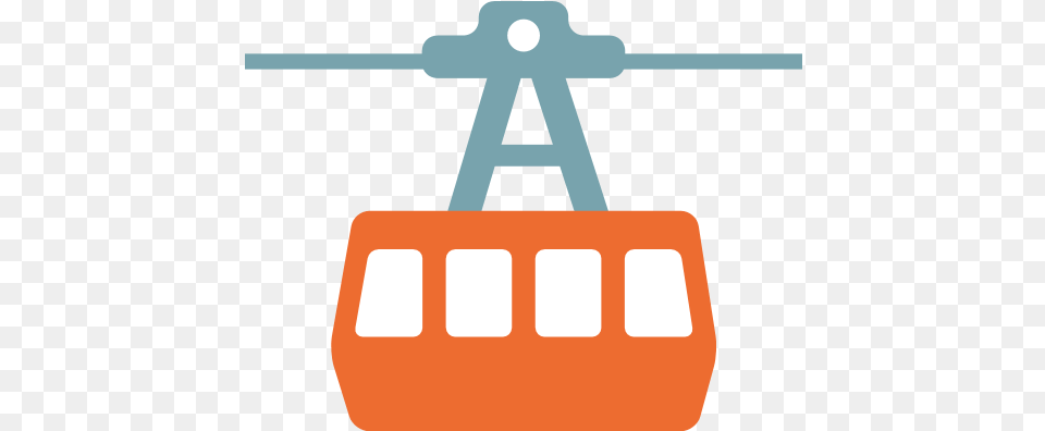 Aerial Tramway Emoji, Cable Car, Transportation, Vehicle Png