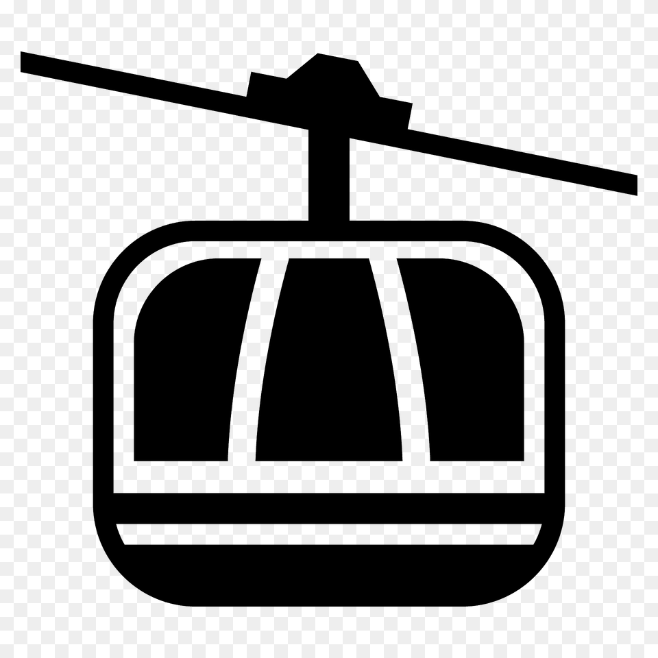 Aerial Tramway Emoji Clipart, Cable Car, Transportation, Vehicle Png