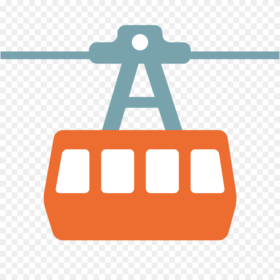 Aerial Tramway Emoji Clipart, Cable Car, Transportation, Vehicle Free Png