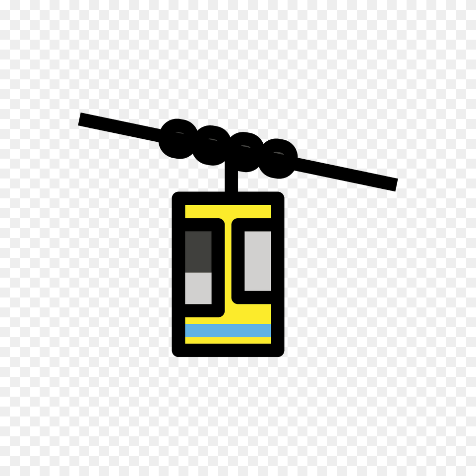 Aerial Tramway Emoji Clipart, Cable Car, Transportation, Vehicle, Cross Free Png Download
