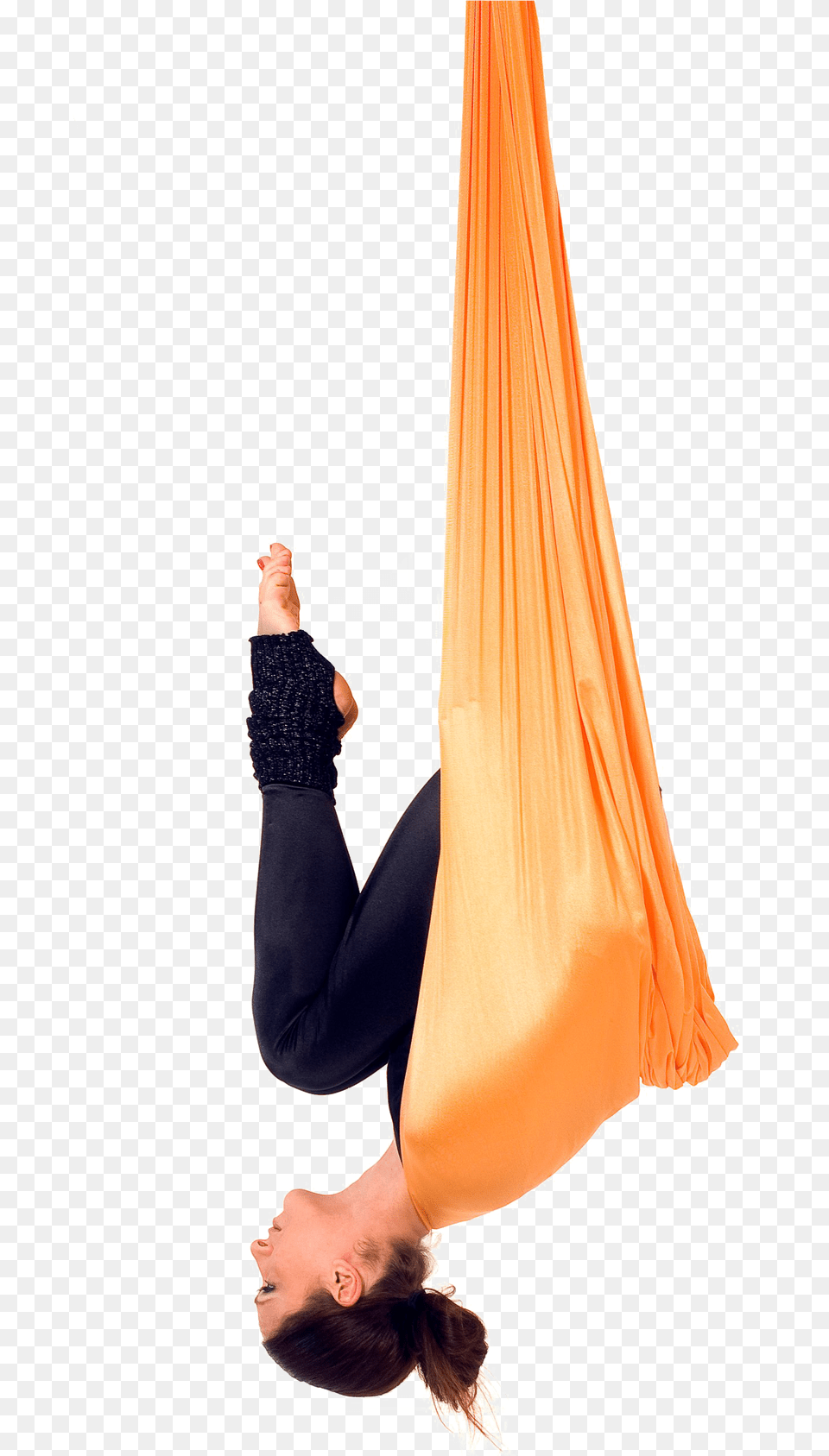 Aerial Yoga Pose Transparent File Aerial Yoga Bat Pose, Acrobatic, Adult, Female, Person Free Png Download