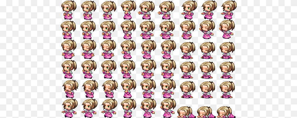 Aerith Zps9b5v41 Rpg Mv Resources Final Fantasy, Doll, Toy, Person, Face Free Transparent Png