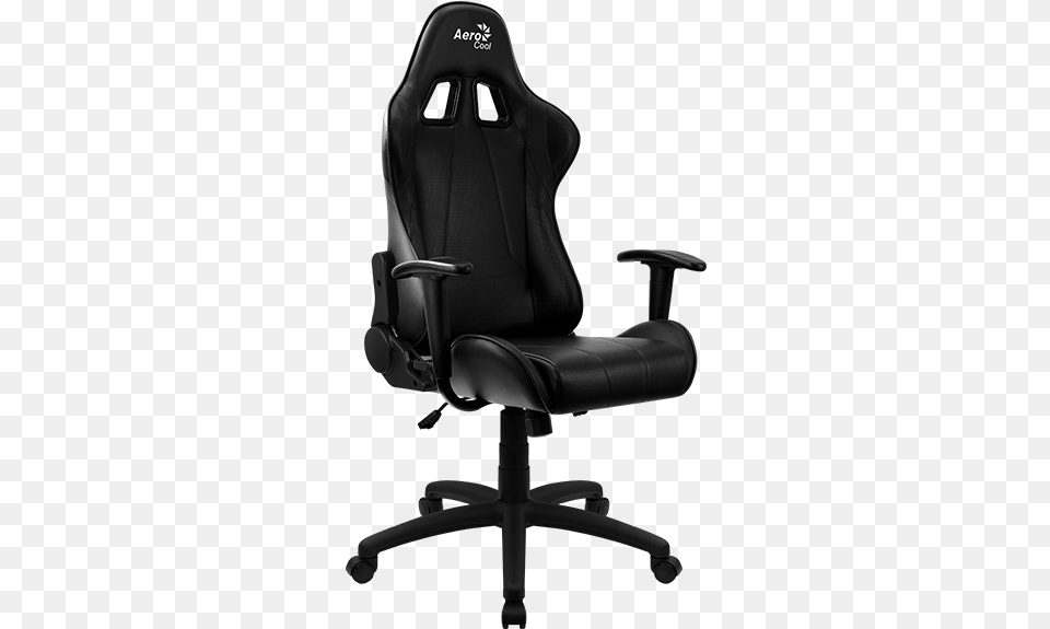 Aerocool Ac110 Air Gaming Chair Black, Furniture, Home Decor, Cushion Free Transparent Png