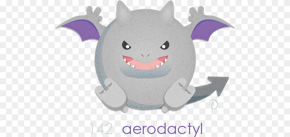 Aerodactyl The Last Of The Prehistoric Pokemon You Pacto Pela Vida, Plush, Toy, Animal, Fish Free Png