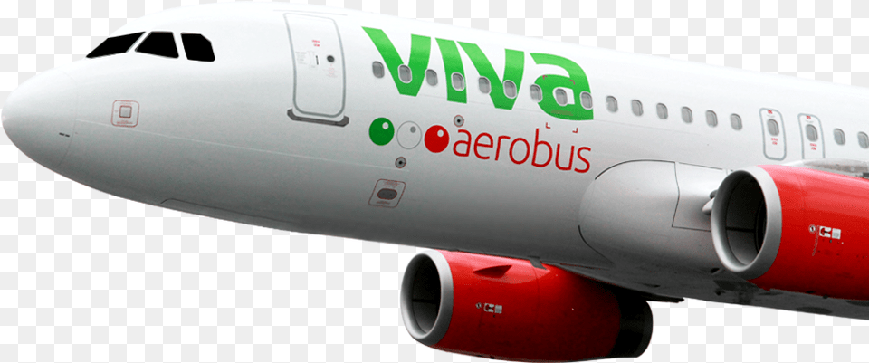 Aerolinea Vivaaerobus, Aircraft, Airliner, Airplane, Transportation Free Png Download