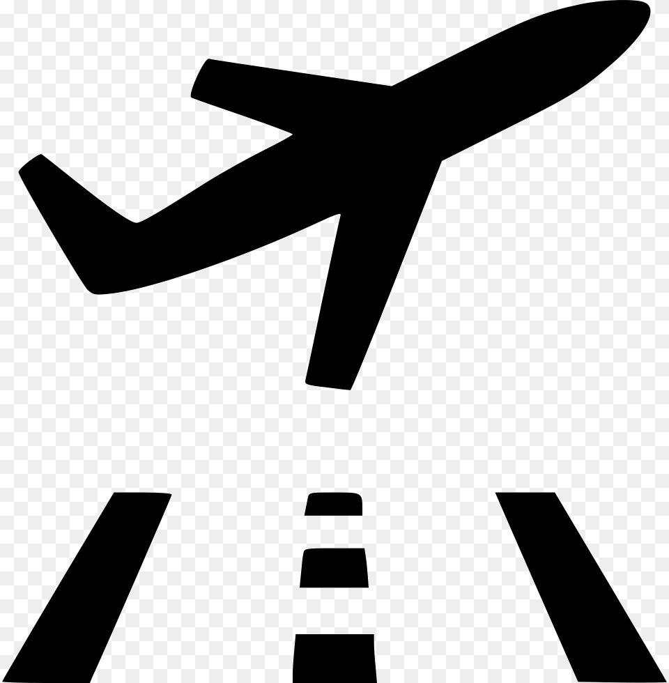Aeroplan Air Airplane Airport Flight Plane Flight Black And White Clipart, Aircraft, Transportation, Vehicle, Airliner Png