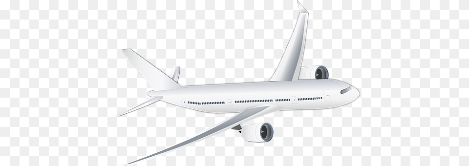 Aeroplane Aircraft, Airliner, Airplane, Transportation Png Image