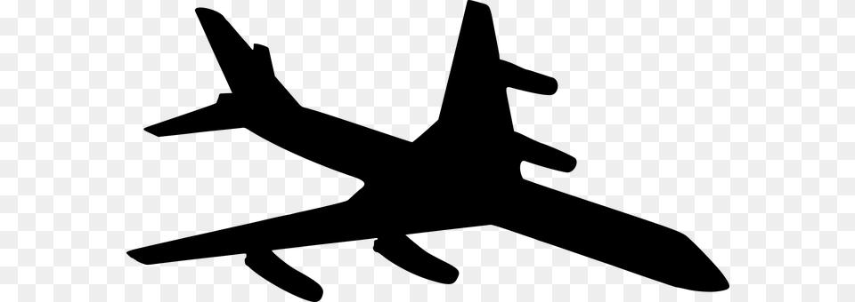Aeroplane Gray Free Transparent Png