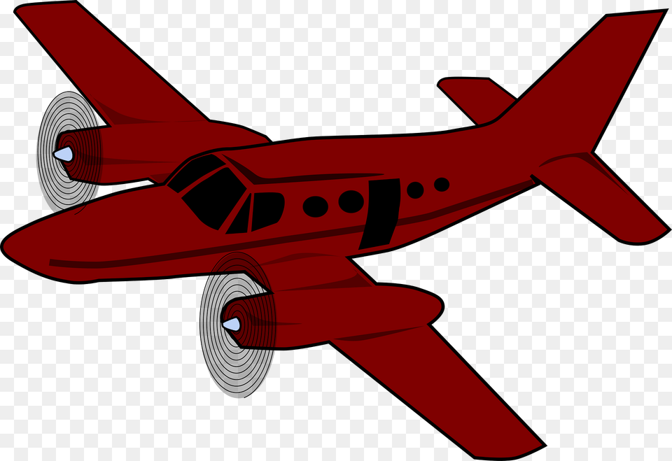 Aeroplane Clipart, Aircraft, Airplane, Jet, Transportation Free Png Download