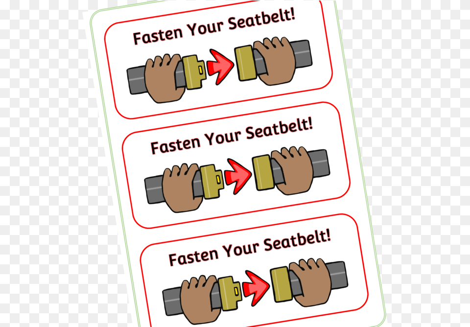 Aeroplane Role Play 39fasten Your Seatbelt Sign39 Seat Belt, Body Part, Hand, Person Png Image