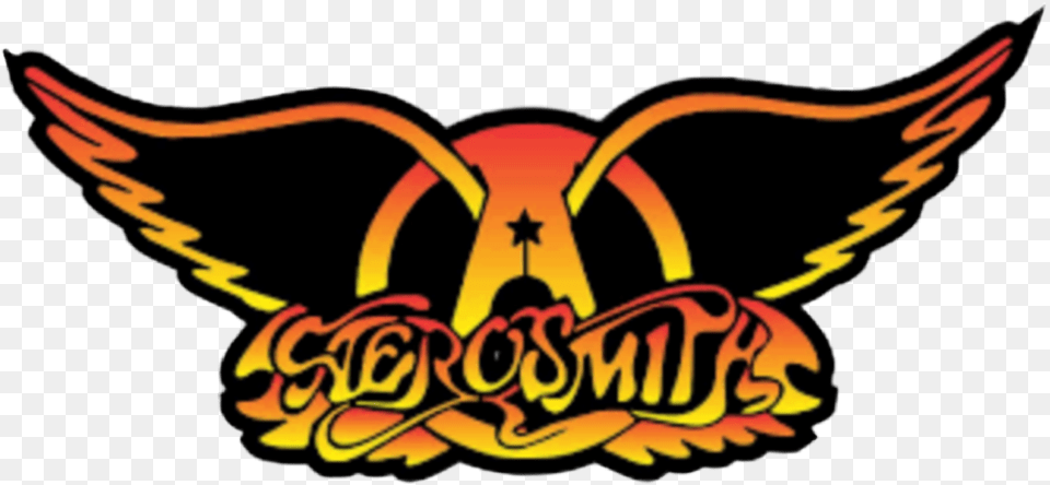Aerosmith Rock Logo Sticker Aerosmith, Emblem, Symbol, Baby, Person Png