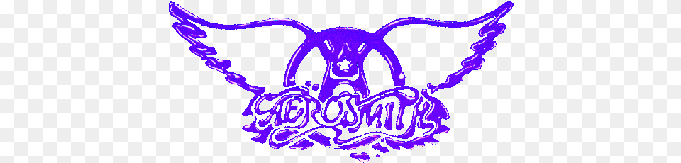 Aerosmith Singles Aerosmith Box Disc2, Emblem, Symbol, Logo, Purple Free Png Download