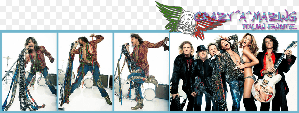 Aerosmith Steven Tyler Signed 24x36 Canvas Screaming, Leisure Activities, Person, Performer, Musician Free Transparent Png