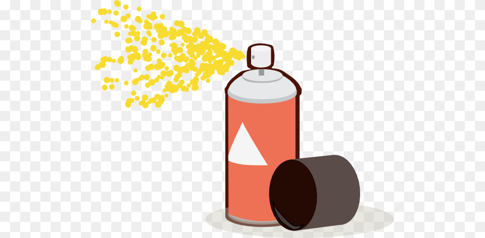 Aerosol Spray Clip Art, Can, Spray Can, Tin, Cylinder Png Image