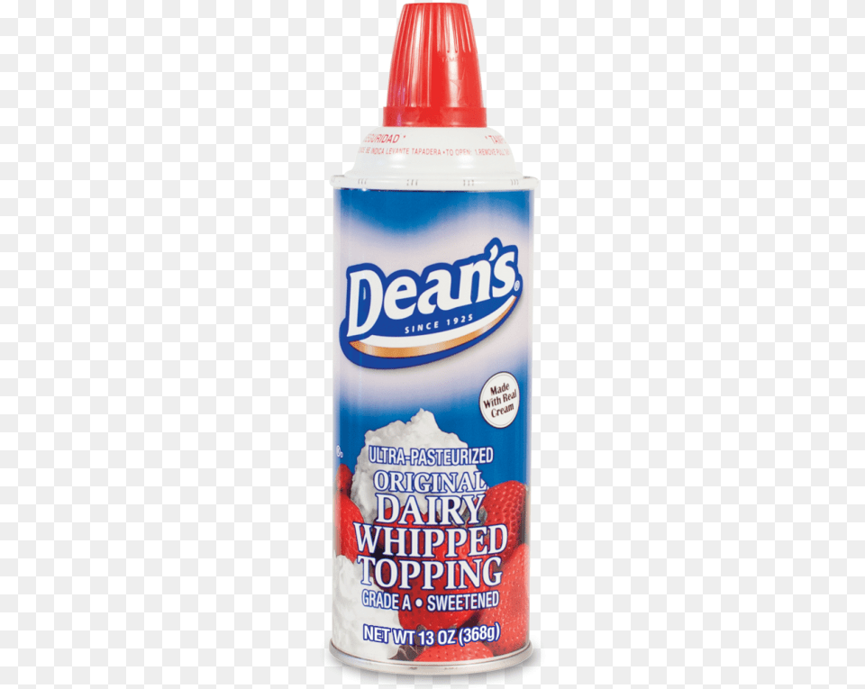 Aerosol Whipped Topping Dean39s Milk, Cream, Dessert, Food, Whipped Cream Png Image