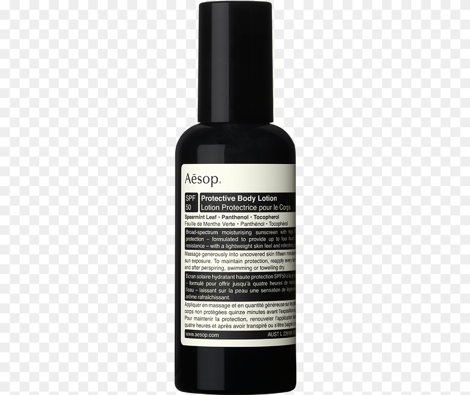 Aesop Lotion, Bottle, Cosmetics, Perfume Png Image