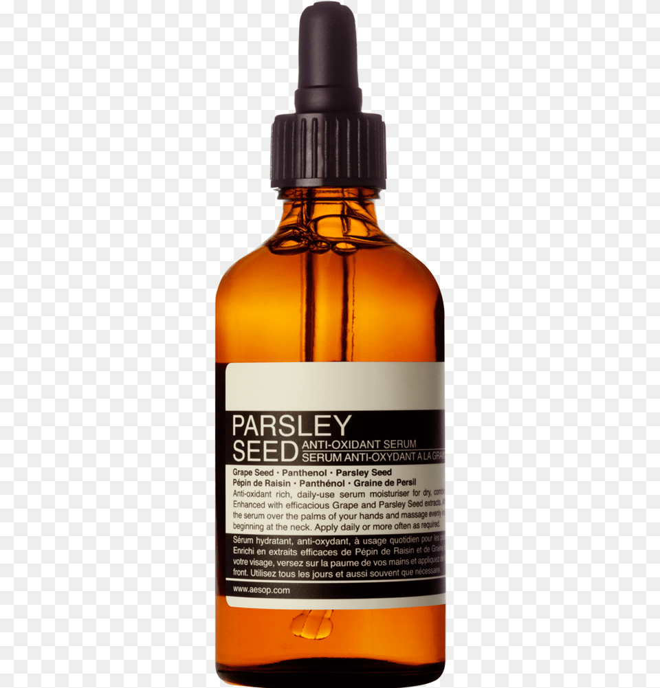 Aesop Parsley Seed Anti Oxidant Serum Review, Bottle, Aftershave, Cosmetics, Perfume Free Png Download
