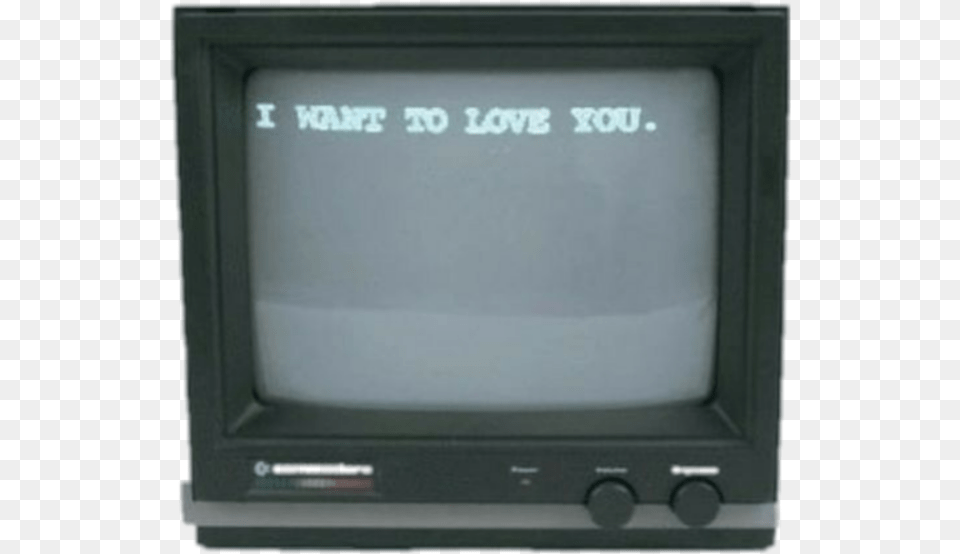 Aesthetic 80s 90s 70s Tumblr Tv Feature Phone, Computer Hardware, Electronics, Hardware, Monitor Free Transparent Png