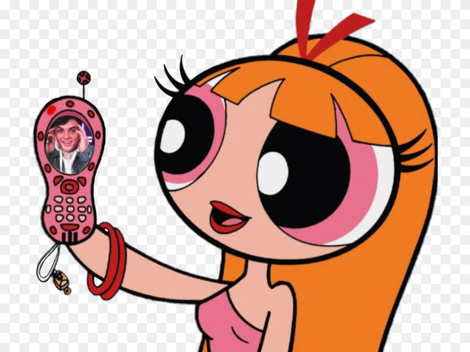 Aesthetic Aesthetictumblr Cute Powerpuffgirls Teenage Blossom Powerpuff Girls, Person, Face, Head, Baby Free Transparent Png