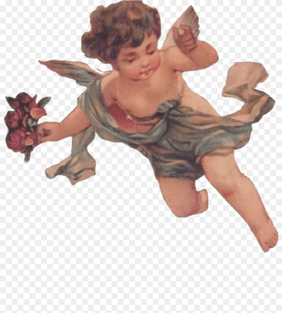 Aesthetic Angel, Baby, Person, Cupid Free Transparent Png